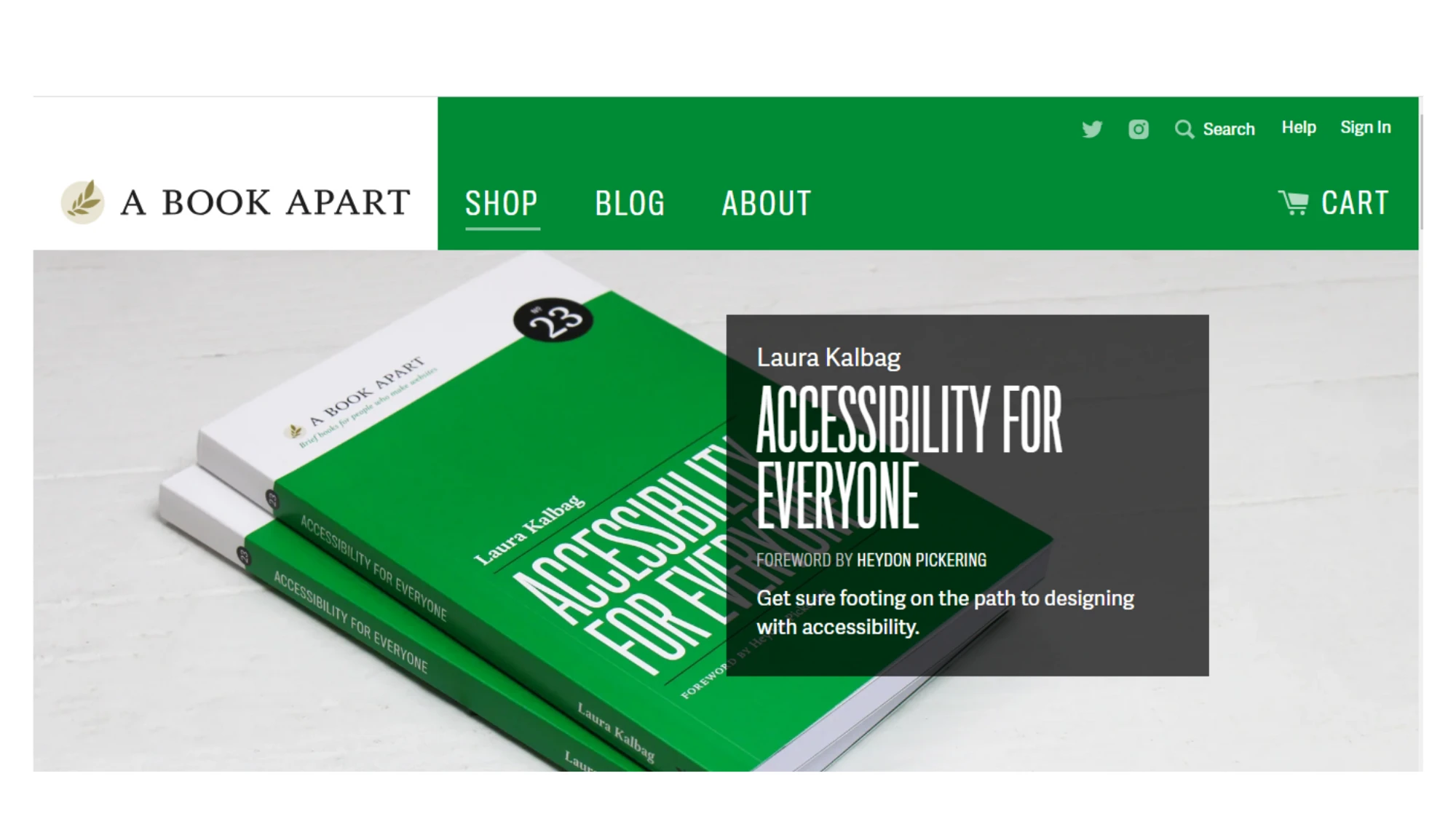 Image from A Book Apart